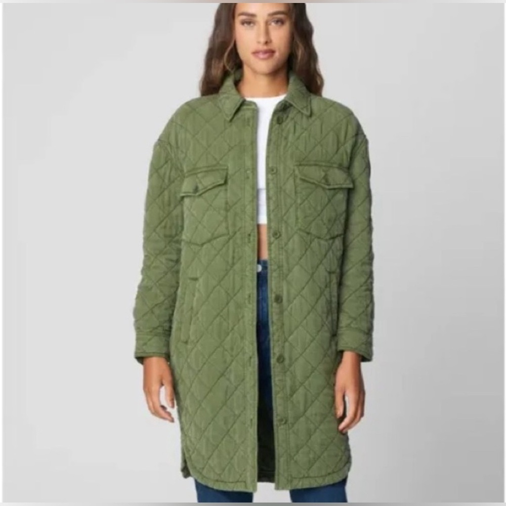 Blank NYC Happy Camper Quilted Jacket / Shacket